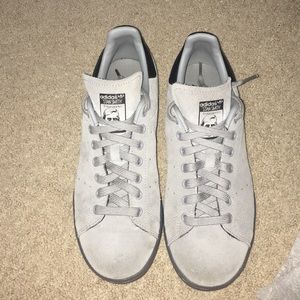 Grey Suede Stan Smith Adidas Originals